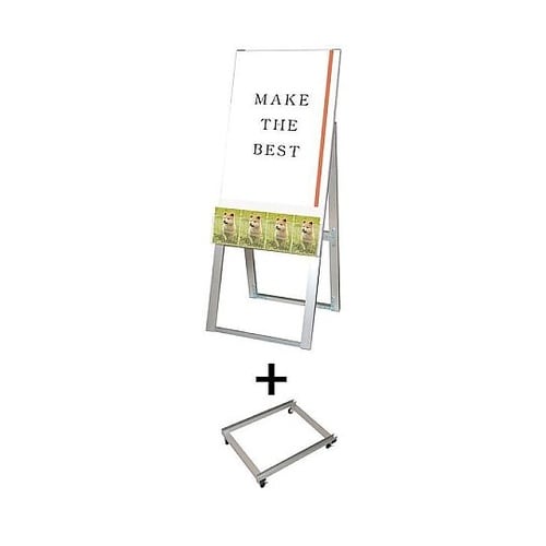 パンフレットケーススタンド看板 Uタイプ