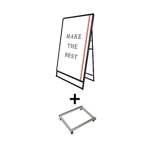 ポスターグリップスタンド看板 屋外用 A