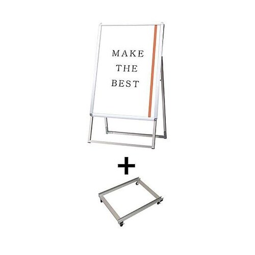 ポスターグリップスタンド看板 屋外用 A