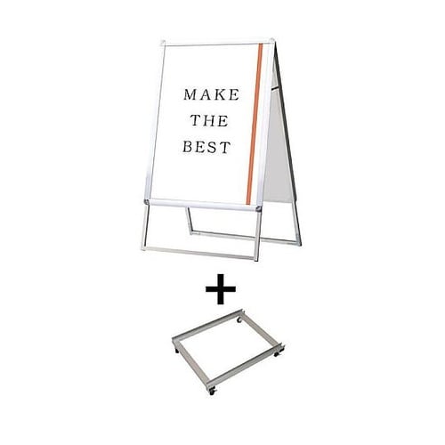 ポスターグリップスタンド看板 屋外用 B