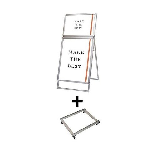 ポスターグリップスタンド看板コンビ(屋内