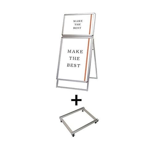 ポスターグリップスタンド看板コンビ(屋外