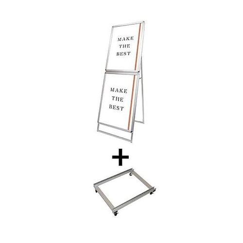 ポスターグリップスタンド看板コンビ(屋内