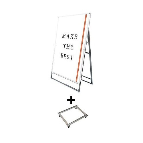 ポスター用スタンド看板 A0片面ホワイト