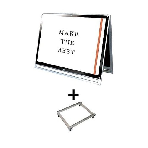 ポスター用スタンド看板 A0横ロウ両面ブ