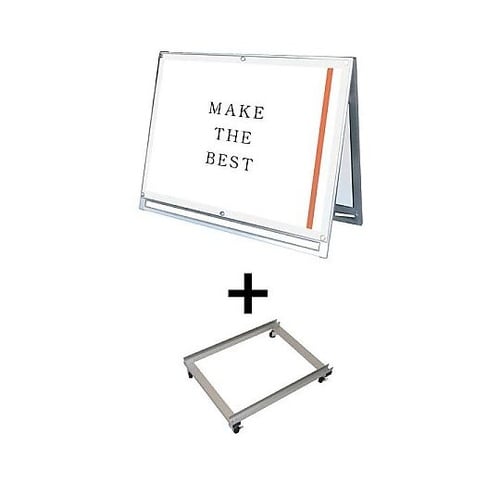 ポスター用スタンド看板 A0横ロウ両面ホ