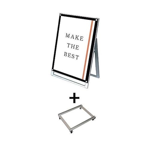ポスター用スタンド看板 A1ロウ片面ブラ