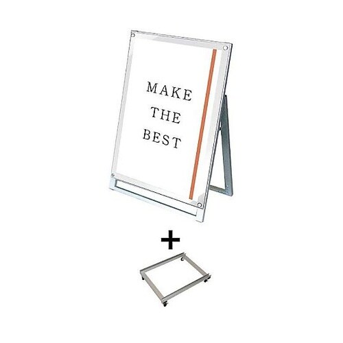 ポスター用スタンド看板 A1ロウ片面ホワ