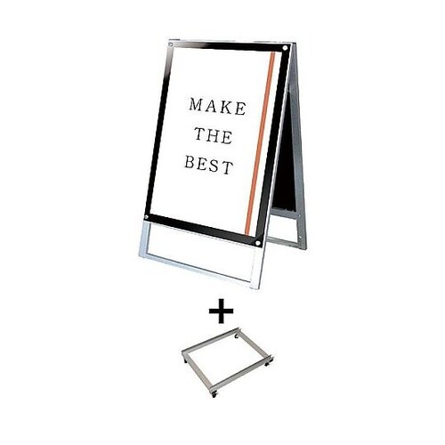 ポスター用スタンド看板 A1両面ブラック