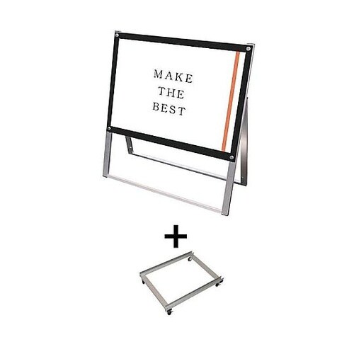 ポスター用スタンド看板 A1横片面ブラッ