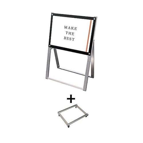 ポスター用スタンド看板 A2横片面ブラッ