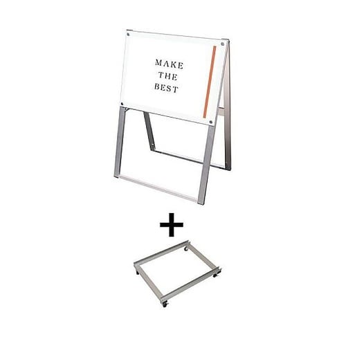 ポスター用スタンド看板 A2横両面ホワイ