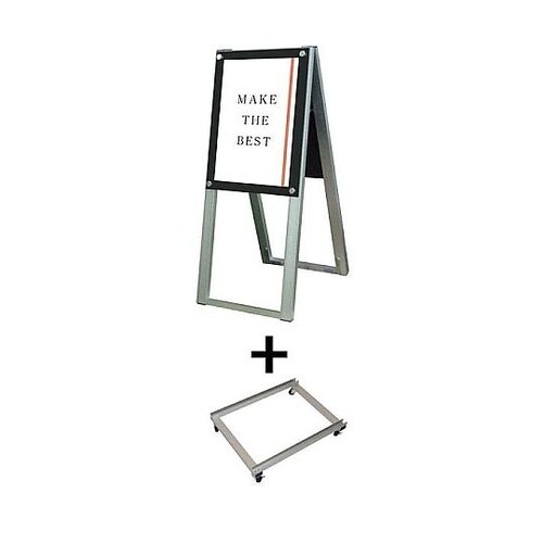 ポスター用スタンド看板 A3縦ハイ両面ブ