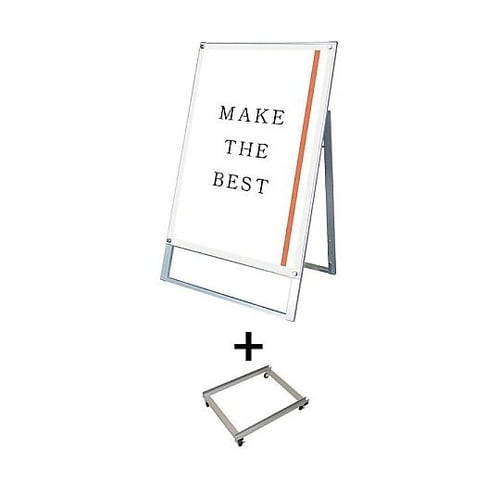 ポスター用スタンド看板 B1片面ホワイト
