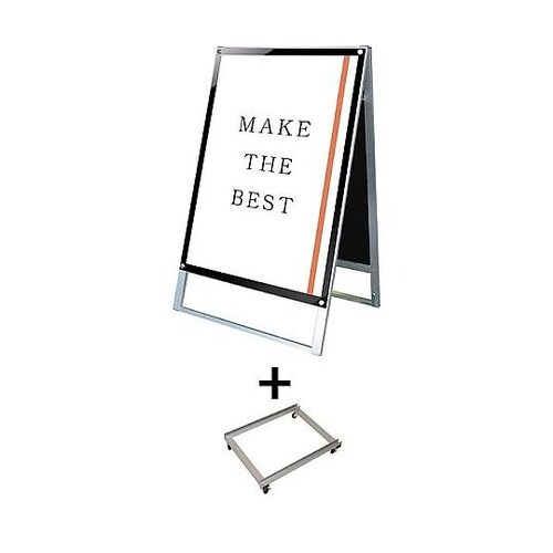 ポスター用スタンド看板 B1両面ブラック