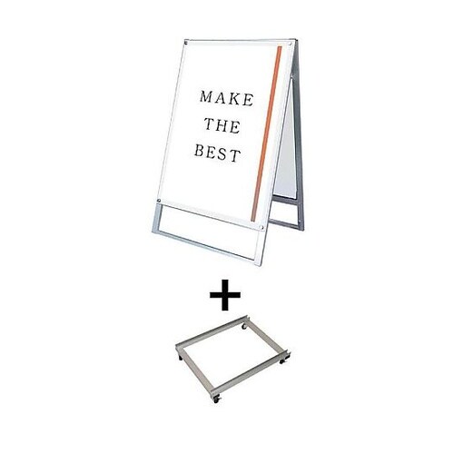 ポスター用スタンド看板 B1両面ホワイト