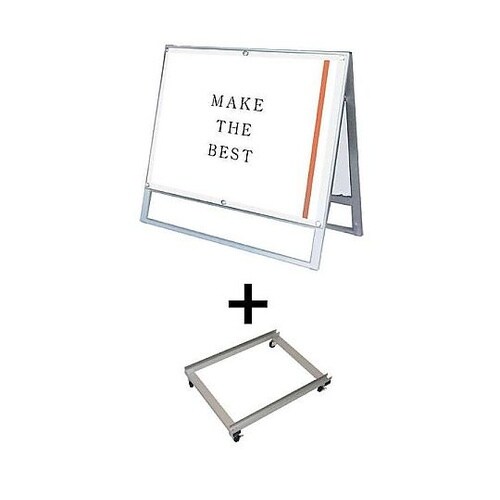 ポスター用スタンド看板 B1横ロウ両面ホ