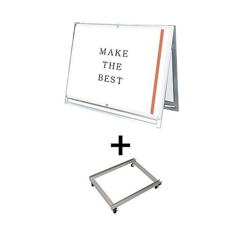 ポスター用スタンド看板マグネジ A0横ロ