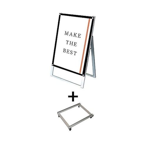 ポスター用スタンド看板マグネジ A1片面
