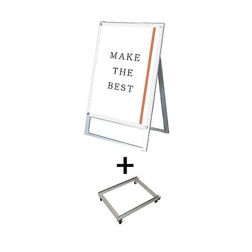 ポスター用スタンド看板マグネジ A1片面