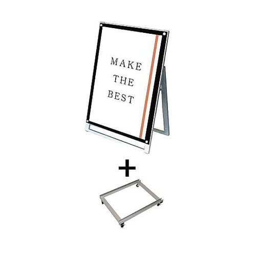 ポスター用スタンド看板マグネジ A1ロウ