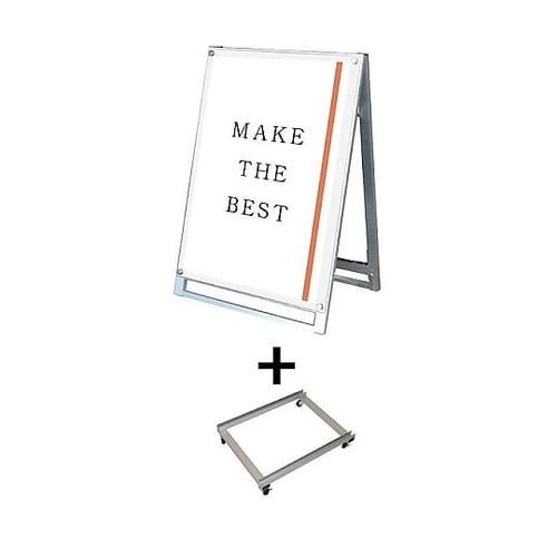 ポスター用スタンド看板マグネジ A1ロウ