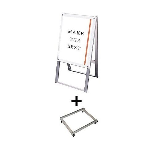 ポスター用スタンド看板マグネジ A2両面