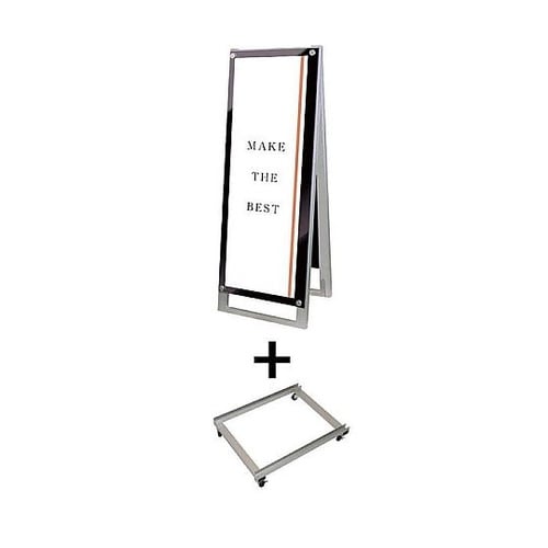 ポスター用スタンド看板マグネジ A3縦縦