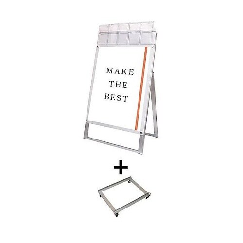 ポスター用スタンド看板マグネジ パンフレ
