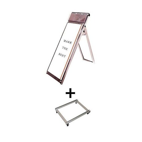 ポスター用スタンド看板マグネジ パンフレ