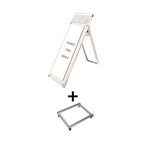 ポスター用スタンド看板マグネジ パンフレ