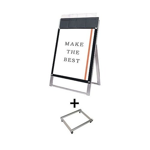 ポスター用スタンド看板マグネジ パンフレ