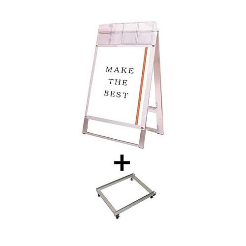 ポスター用スタンド看板マグネジ パンフレ