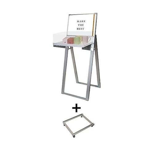 ラックスタンド看板 A3横ホワイト(アク