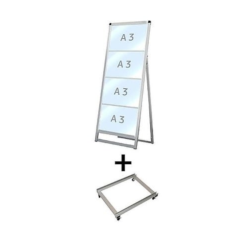 バリウスカードケーススタンド看板 A3横