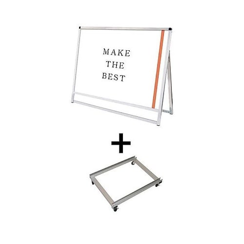 バリウススタンド看板 A0横ロウ片面 ア