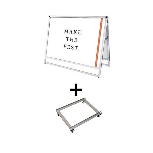 バリウススタンド看板 A0横ロウ両面 ア