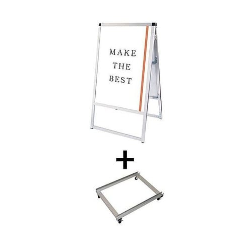 バリウススタンド看板 A1両面 アームキ