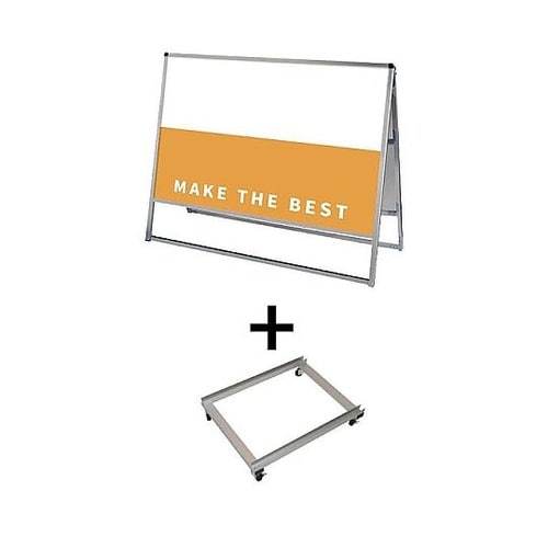 バリウススタンド看板 アルミ複合板120