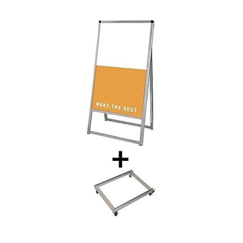 バリウススタンド看板 アルミ複合板 45