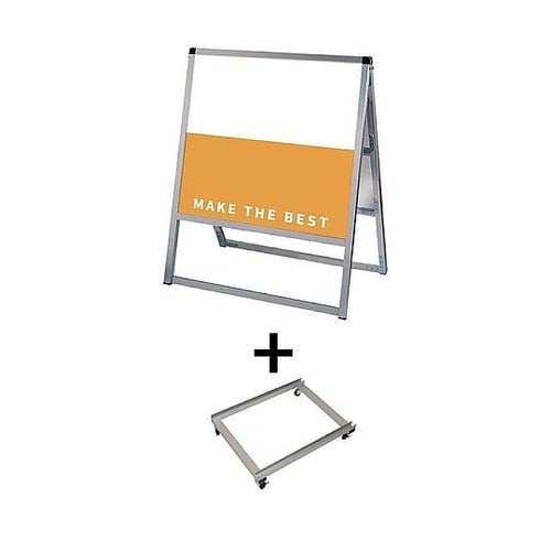 バリウススタンド看板 アルミ複合板 60