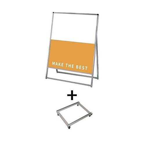 バリウススタンド看板 アルミ複合板 90