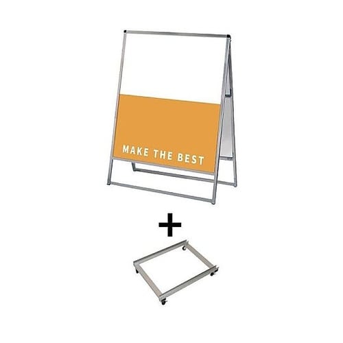 バリウススタンド看板 アルミ複合板 90