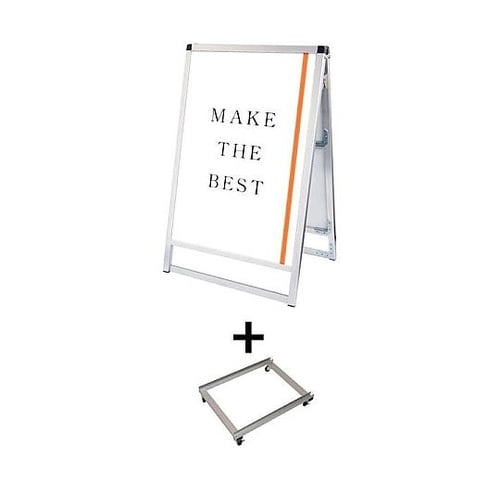 バリウススタンド看板LED A1ロウ両面