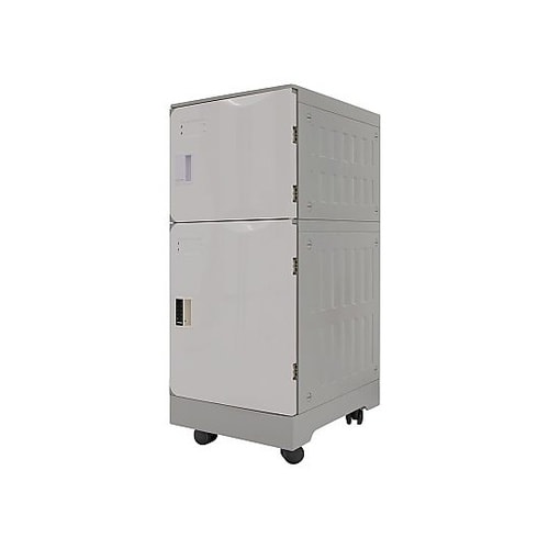 床頭台 白 テンキー錠 MT−90WTD