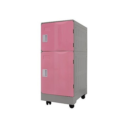 床頭台 ピンク 鍵無し MT−90PK