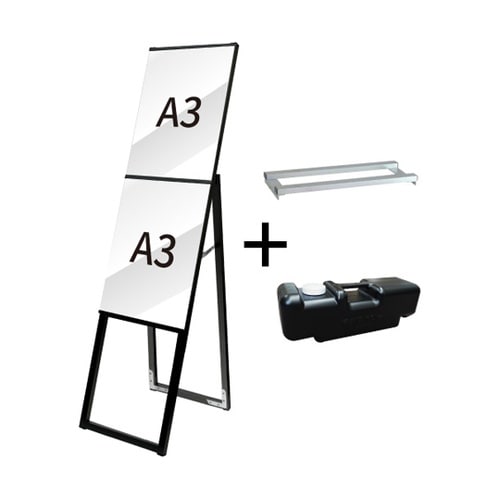 ブラックイージーリンクスタンド看板 A3