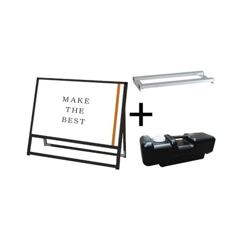 ブラックバリウススタンド看板 A1 横