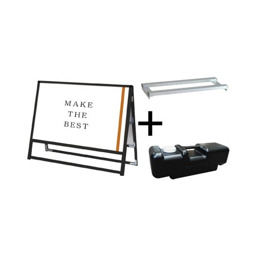 ブラックバリウススタンド看板 A1 横