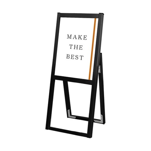 ブラックフラットオープンスタンド看板 A